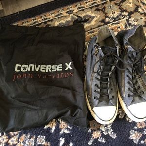 Converse x John Varvatos High Tops Navy Denim